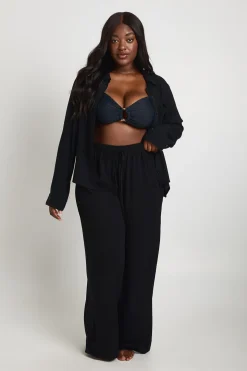 Chemise Oversize Aspect Lin Plus Essentials