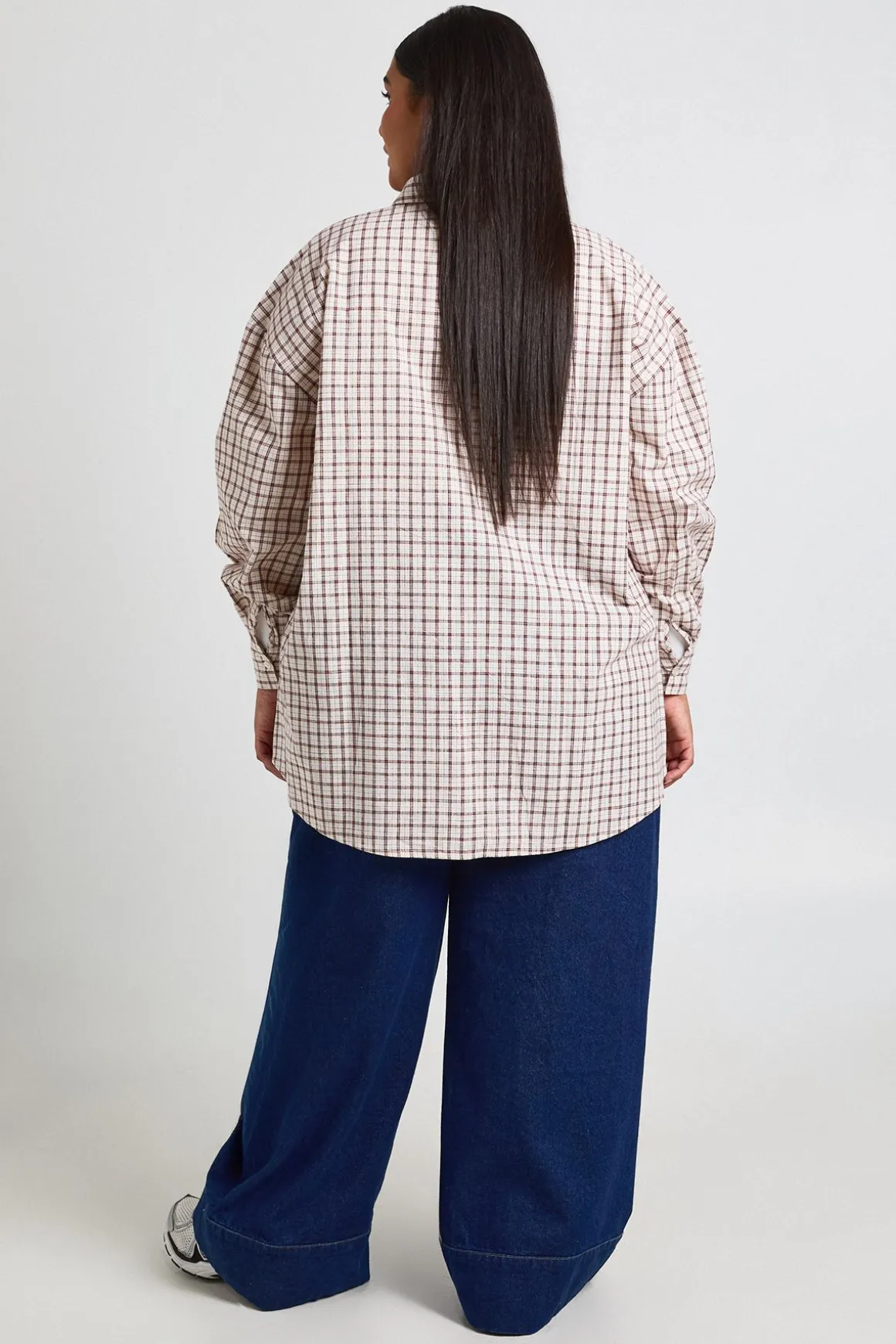 Chemise Oversize À Carreaux