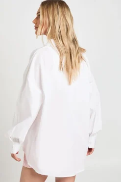 Chemise Oversized En Popeline De Coton Petite
