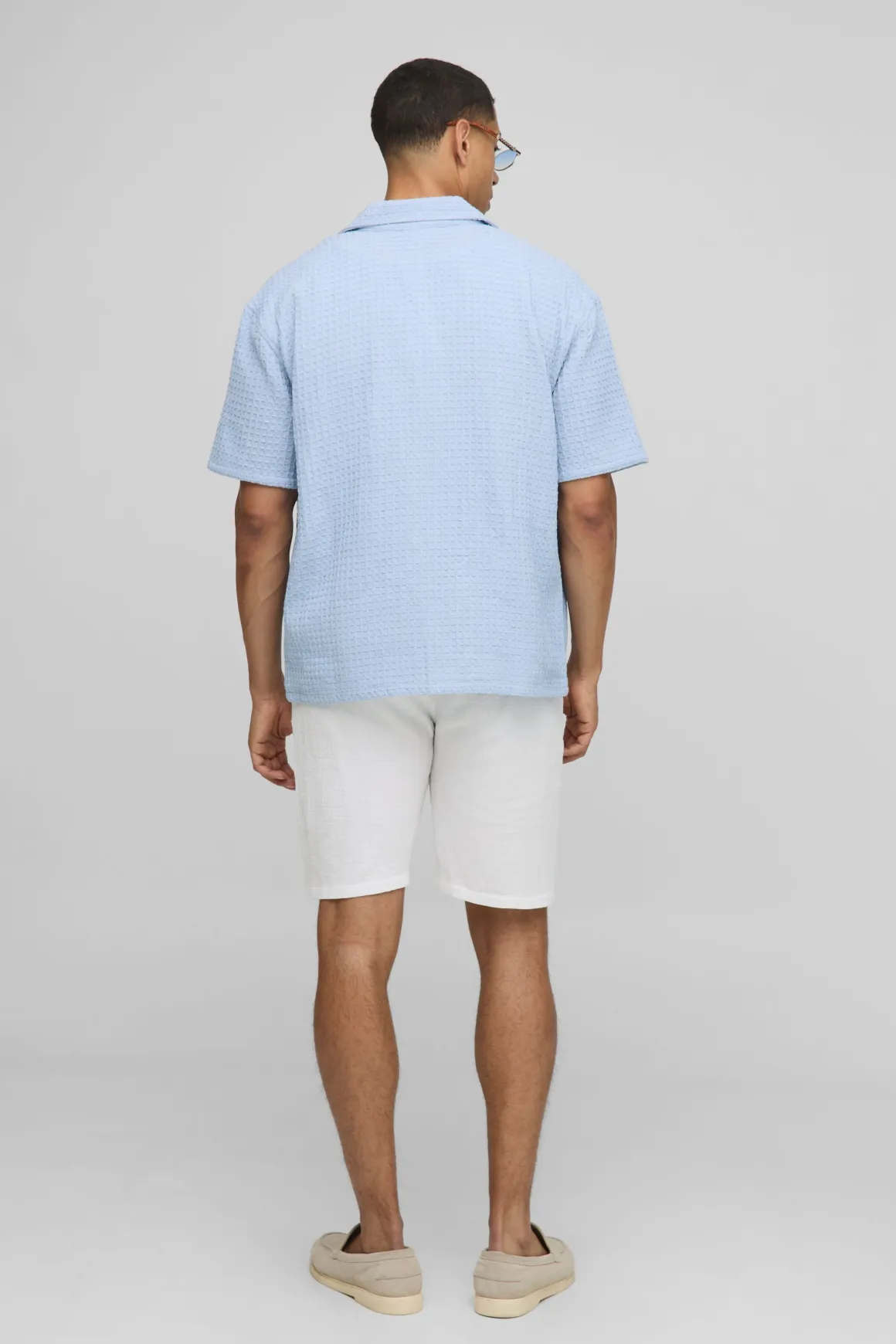 Chemise Oversized Jumbo Waffle Revere