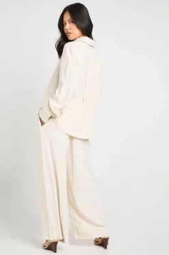 Chemise Oversize En Lin Premium Petite