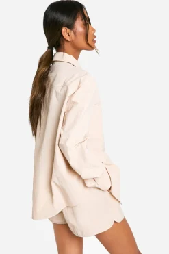 Chemise oversize en nylon