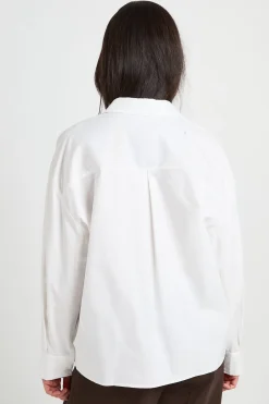 boohoo Chemise Oversize En Popeline De Coton<Femme Tops