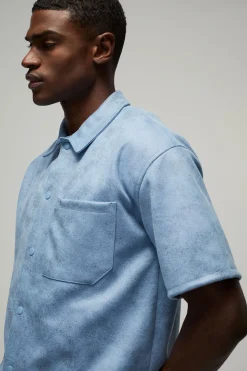 Chemise oversize en synthétique