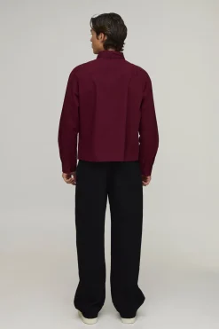 Chemise Oversize À Manches Longues Coupe Ample & Cravate