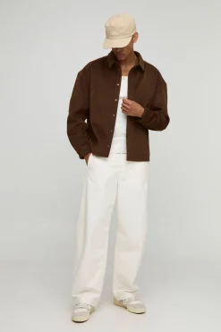 Chemise oversize Melton