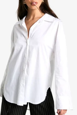 Chemise Oversize à ourlet plongeant