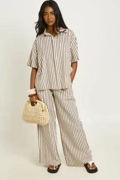 Chemise Oversize À Rayures