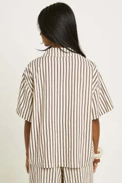 Chemise Oversize À Rayures