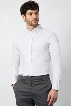 Burton Chemise Oxford he À Manches Longues<Homme Chemises
