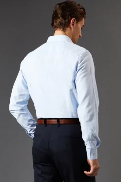 Burton Chemise Oxford Coupe Slim Manches Longues Facile à Repasser<Homme Chemises