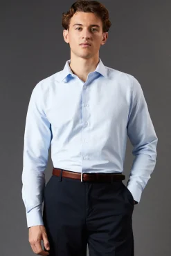 Burton Chemise Oxford Coupe Slim Manches Longues Facile à Repasser<Homme Chemises