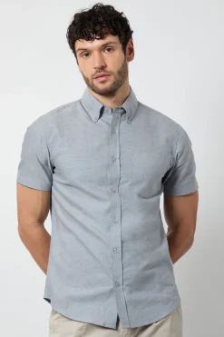 Burton Chemise Oxford e À Manches Courtes<Homme Chemises