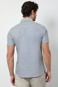 Burton Chemise Oxford e À Manches Courtes<Homme Chemises