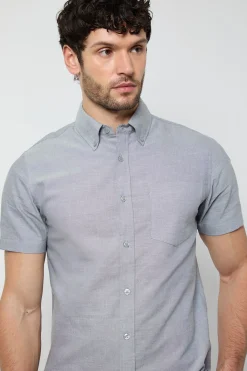 Burton Chemise Oxford e À Manches Courtes<Homme Chemises