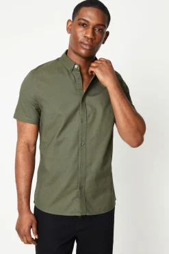 Burton Chemise Oxford Manches Courtes<Homme Chemises