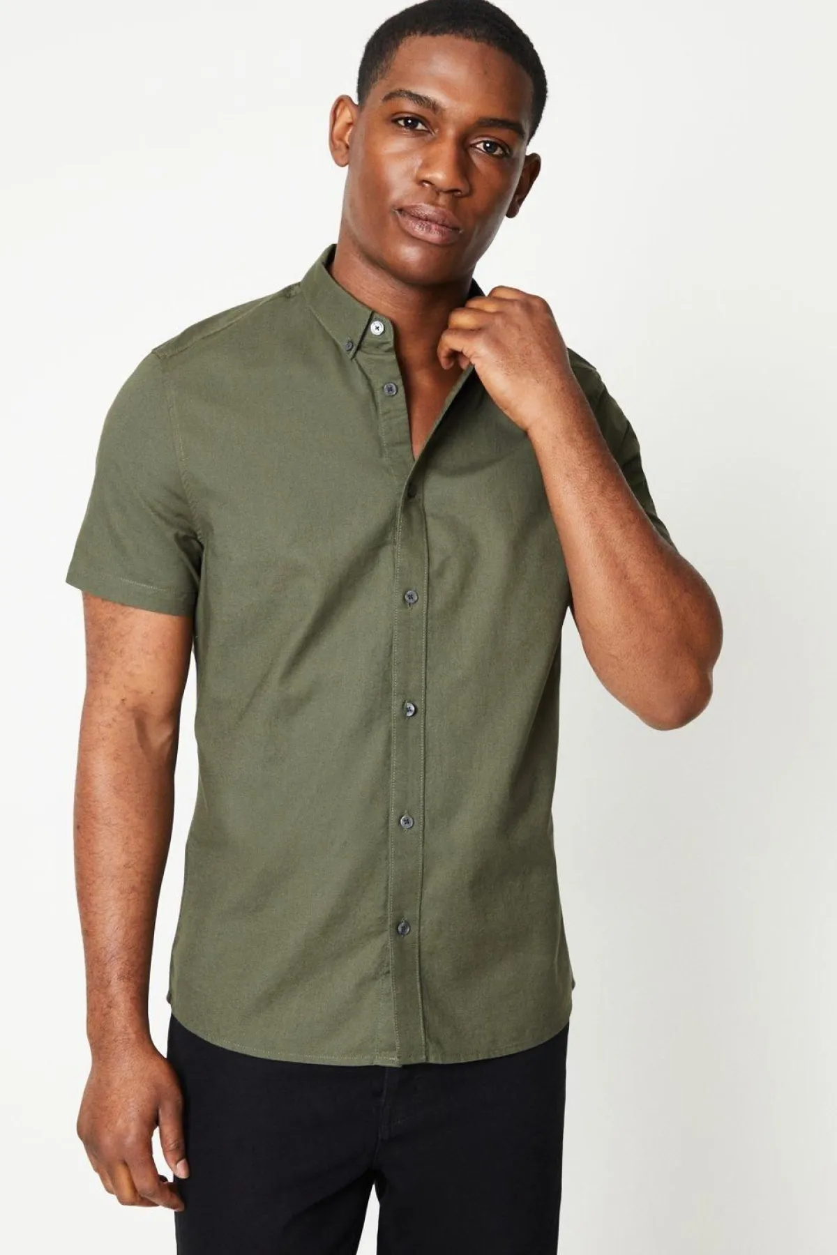 Burton Chemise Oxford Manches Courtes<Homme Chemises