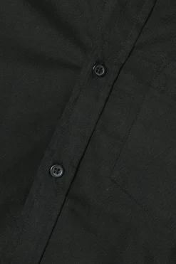 Burton Chemise Oxford Noire à Manches Courtes<Homme Chemises