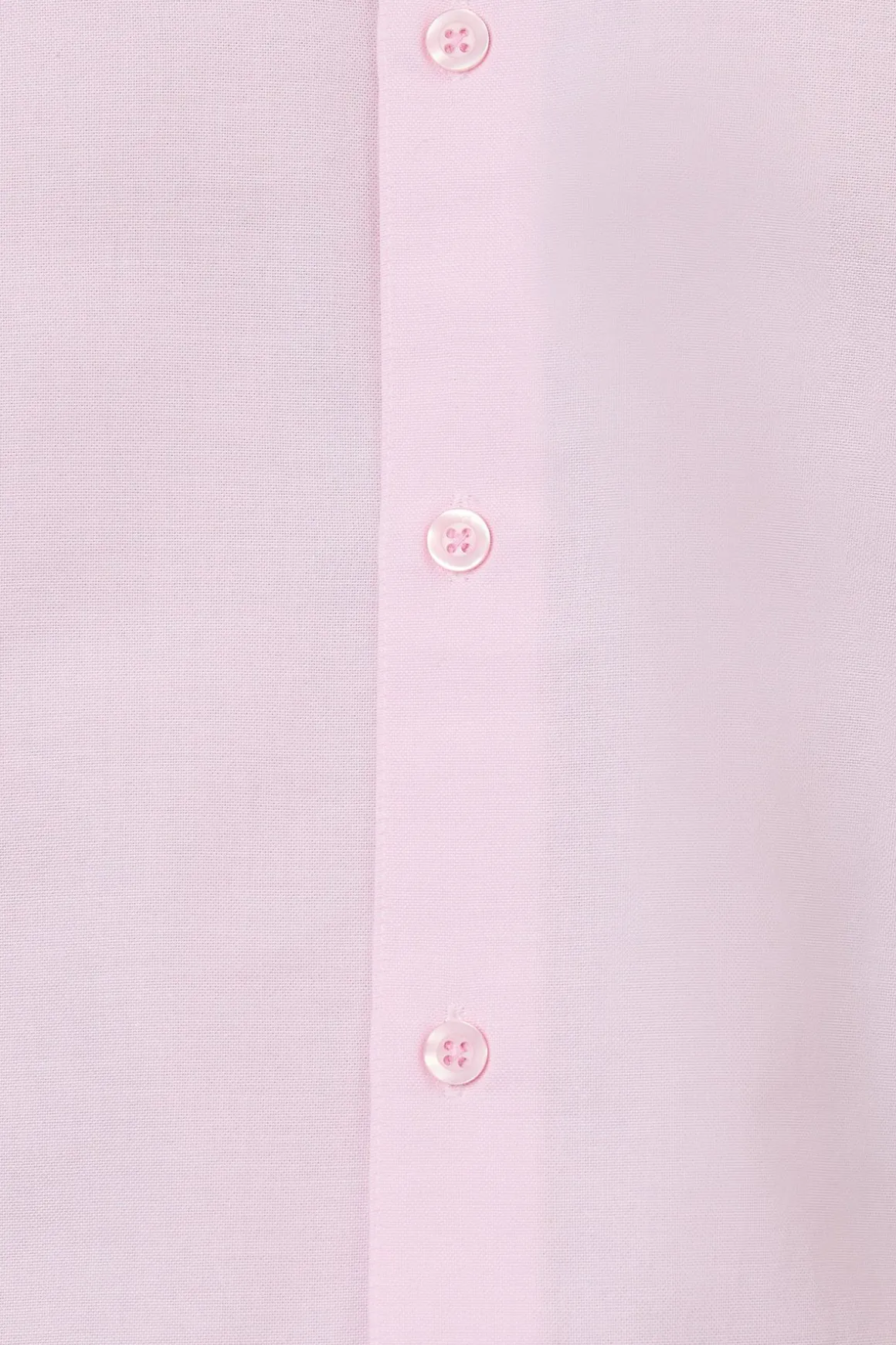Chemise Oxford Rose à Manches Longues