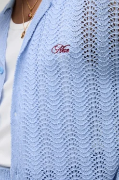 boohooMAN CHEMISE pour homme surdimensionnée, carrée, brodée, ondulée, au crochet et tricotée<Homme Chemises|Maille