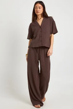 Chemise Premium En Lin À Manches Courtes Coupe Tall