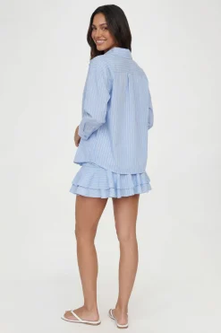 Chemise Rayée Ample Coupe Petite
