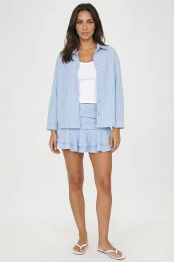 Chemise Rayée Ample Coupe Petite