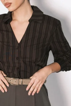 Chemise rayée classique