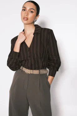 Chemise rayée classique