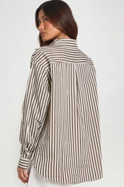 Chemise Rayée Oversize