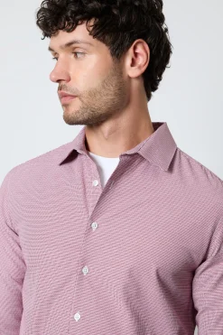 Burton Chemise Texturée Ajustée À Manches Longues<Homme Chemises