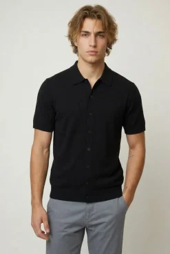 boohooMAN Chemise Tricotée À Coupe Ample Et Toucher Doux<Homme Chemises|Maille