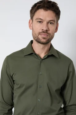 Burton Chemise Ajustée À Manches Longues Facile À Repasser<Homme Chemises