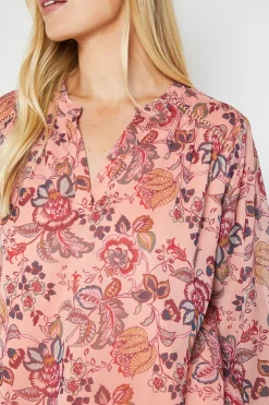 Wallis Chemisier Petite À Détail De Poignets Floraux Et Finitions Ajourées<Femme Tops