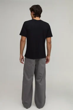 Chino Baggy Essentiel À Taille Élastique