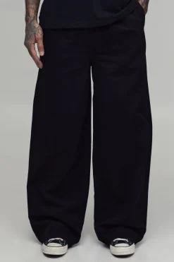 boohooMAN Chino Décontracté Taille Haute À Ceinture Élastiquée Essentiel<Homme Pantalons Tall|Tout Afficher