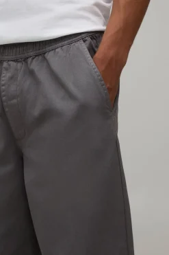 boohooMAN Chino Essentiel Coupe Décontractée Taille Élastiquée<Homme Essentiels