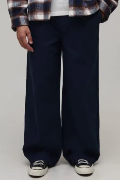 Chino Essentiel Décontracté À Taille Élastiquée