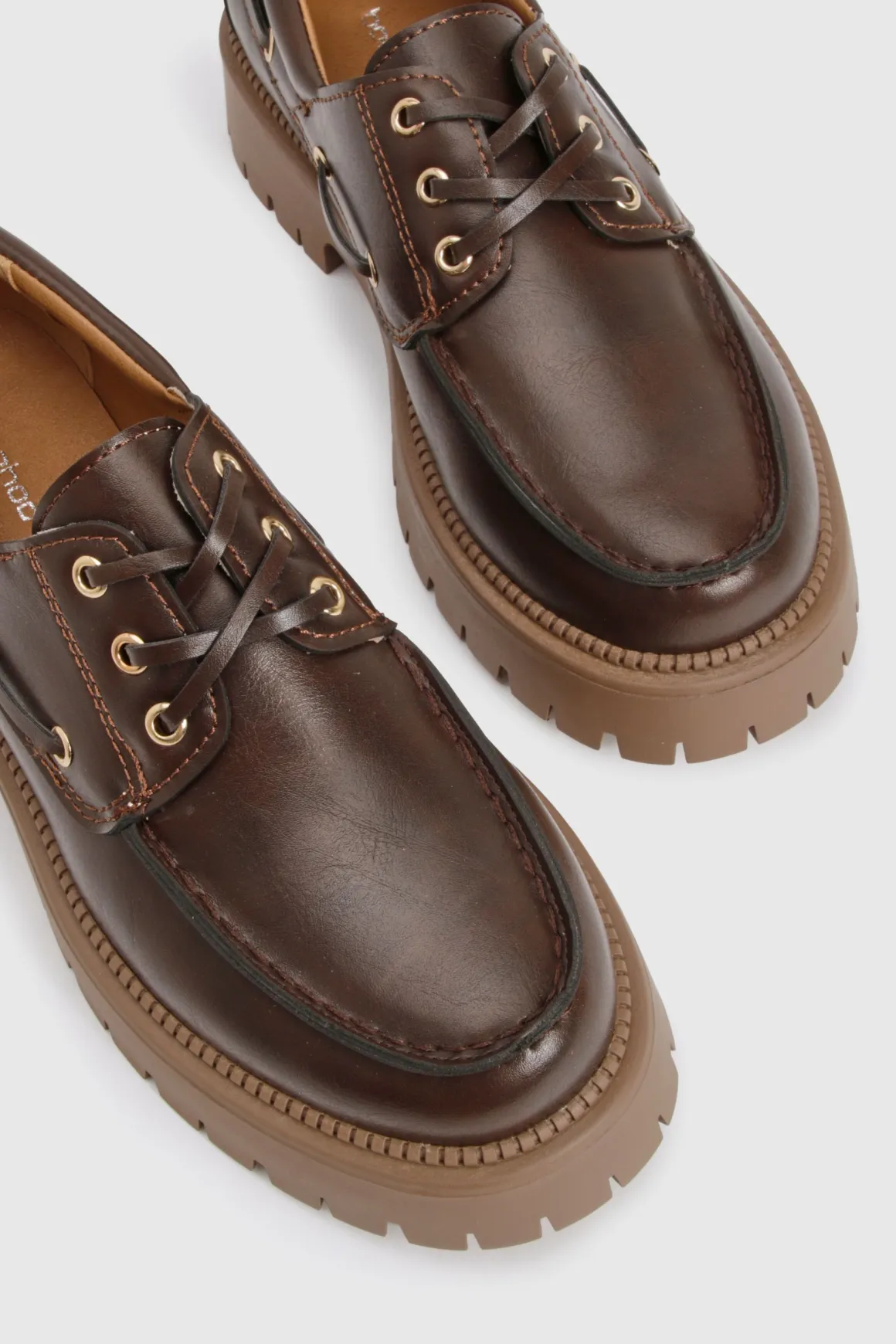 Chunky Boat Shoe Loafers