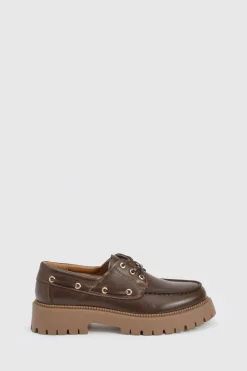 Chunky Boat Shoe Loafers