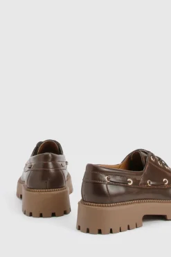 Chunky Boat Shoe Loafers