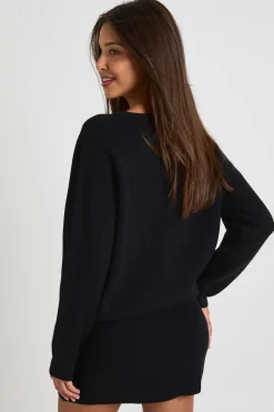 boohoo Chunky Rib Boxy Fit Jumper and Scarf 2 Piece<Femme Pulls Et Gilets|Toutes Les Mailles