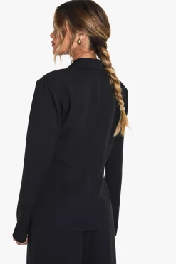 boohoo Cinched Wrap Over Blazer<Femme Blazers|Manteaux Et Vestes