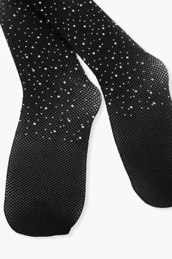 boohoo Collants en résille Cristal Diamante<Femme Lingerie Et Sous-Vêtements|Collants