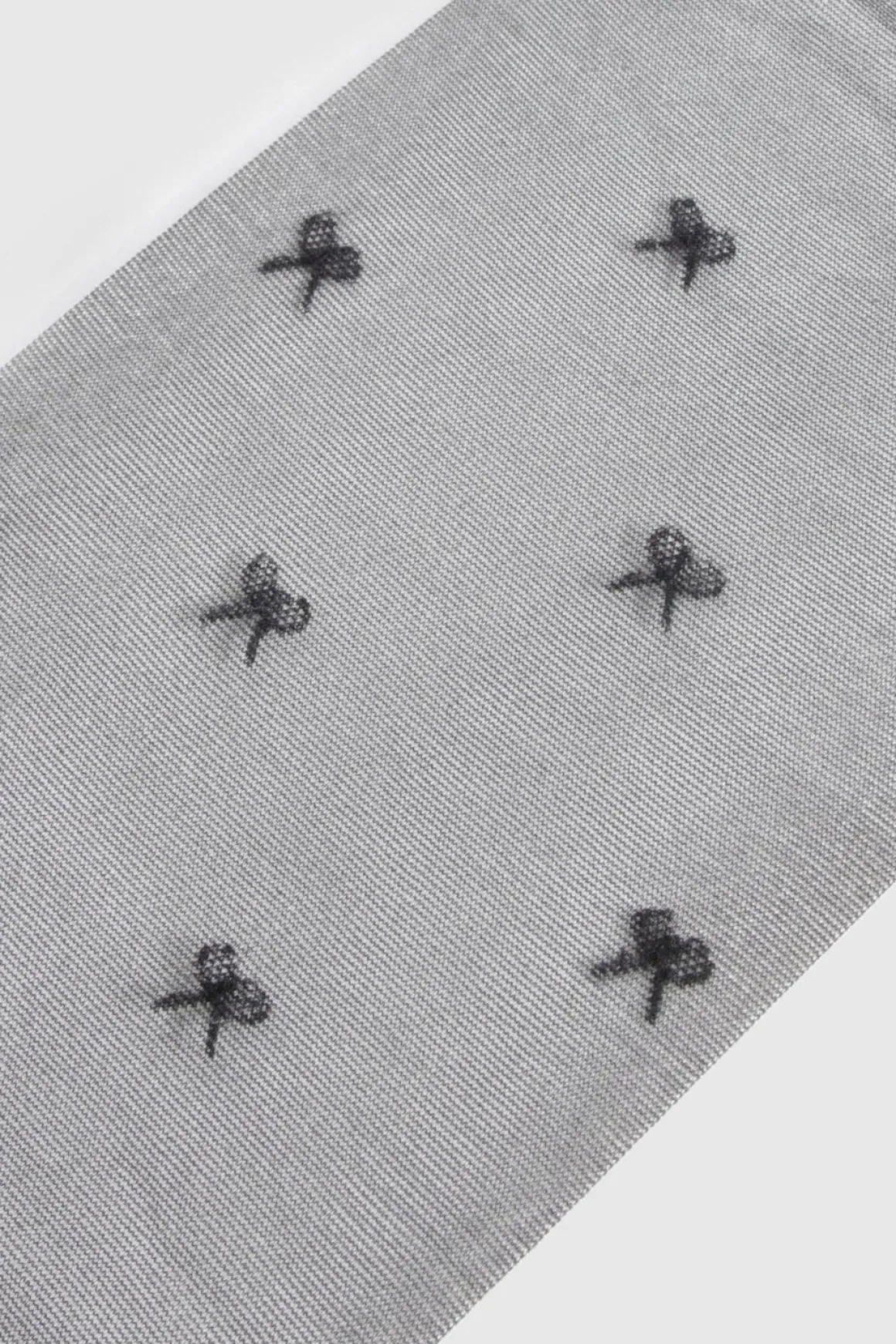 Collants Transparents Mini Avec Détails Nœuds