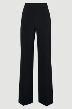 Collection Archive - Pantalon Petite en Satin Tailleur à Jambes Évasées