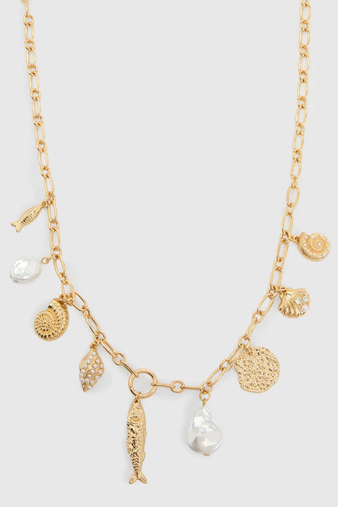 Collier À Breloques Pendentif Océan