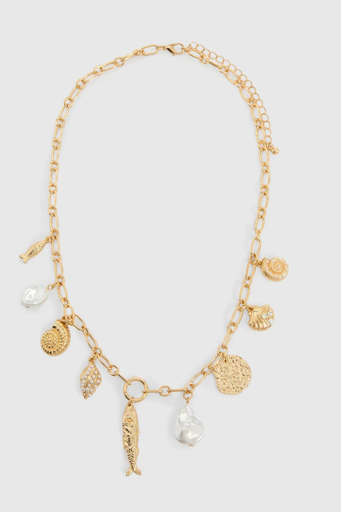 Collier À Breloques Pendentif Océan