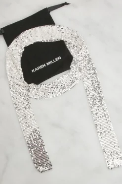 Collier Écharpe Maille Métallique