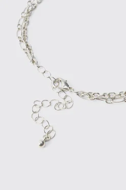 boohooMAN Collier Éclair Enflammé<Homme Bijoux Et Montres